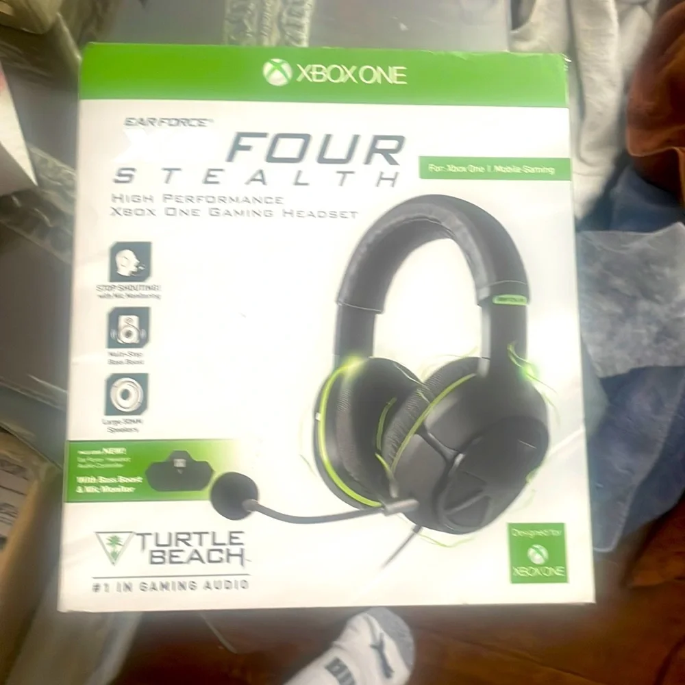 Brand-new ear force XO four stealth high performers Xbox One gaming headset